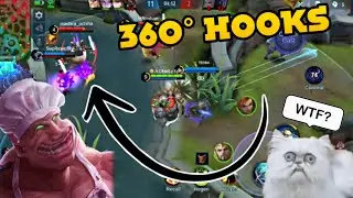 360 DEGREE SPINNING FRANCO HOOKS #2😂 HELICOPTER HOOK?! | WOLF XOTIC | MOBILE LEGENDS