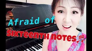 How to play sixteenth notes smoothly on the piano 십육분음표 테크닉