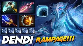Dendi Ancient Apparition Rampage - Dota 2 Pro Gameplay [Watch & Learn]
