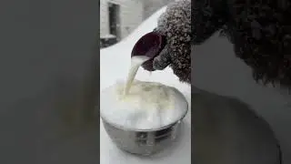 Make snow icecream with me!
