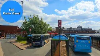 National Express Coventry 20 Full Route Visual- Coventry to Nuneaton