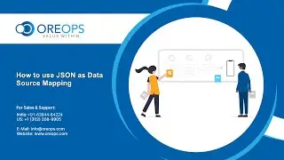 OREOPS | How to use JSON as Data Source Mapping
