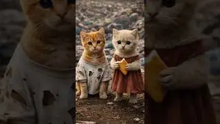 The poor kitten got success by its hard work.🐱# short #cat #cutekitten #viralshort #ctoon