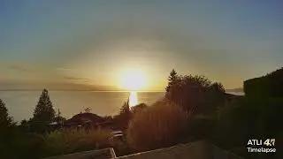 Seattle's Gorgeous Sunset Timelapse in 4K - ATLI Timelapse