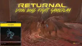 PS5 RETURNAL - Ixion Boss Fight &  How to unlock the grapple hook