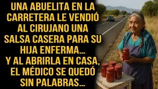 Abuelita vende salsa casera a un cirujano&hellip; y al abrirla, &eacute;l queda en shock
