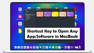 Open Any App/Software by Shortcut Key in MacBook (Create App Shortcut Key)