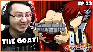 SAKYO'S GRIFFIN DRAGOON!🔥 | FIRST TIME WATCHING Beyblade Shogun Steel Episode 23 Reaction