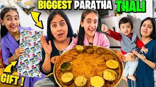 SAMAYRA RISHABH ne BIGGEST PARATHA khaya🍛😋| Family Vlog |  Food Vlog |@SamayraNarulaOfficial