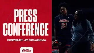 PRESSER | Women's Basketball Postgame at Oklahoma (01-08-26)