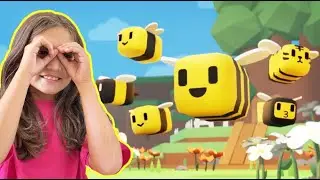 We SURVIVE 99 Days in Bee Swarm Simulator!! | KITTY BEAST