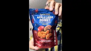 Apple Cider Donut Cashews 👍🏽 #foodie #food #America #planters #new #sweets #holiday