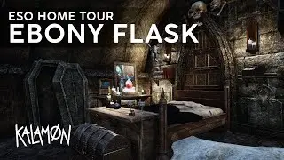 Экскурсия по Ebony Flask Home Tour: Логово вампира