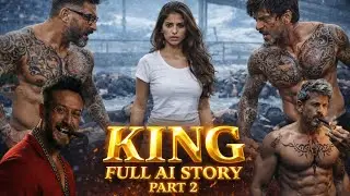 King Full Story Part 2 | Srk vs Abhishek vs Tiger Shroff | King Shah Rukh Khan Full Story Fan Made