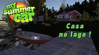 Rol&ecirc; de BARCO at&eacute; a CASA no LAGO ! - My Summer Car #4