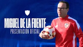 Presentación oficial | Miguel de la Fuente, nuevo entrenador del Linares Deportivo