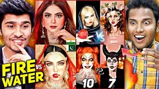 Daizy Aizy Vs Mishal Rajput Instagram Trending Reels Reaction 😯🔥 India Vs Pak 🥵🔥 | Garam Samosa