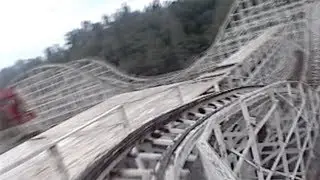 Skyliner Roller Coaster POV - Lakemont Park 1999 Front Seat Ride