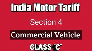 India Motor Tariff Commercial  Class C vehicles