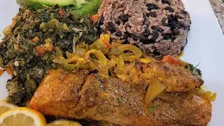 Black Bean Rice & Coconut Milk Salmon