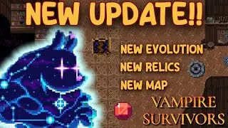 New Update brings New Evolution to Yatta Cavallo and a Brand New Map in Vampire Survivors