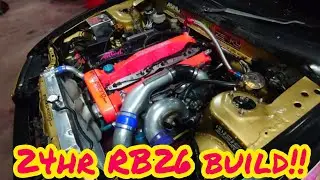 RB26 24hr Engine Build & Swap S13 Silvia #pinkustyle
