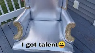 DIY throne Chair || Instead of renting a babyshower chair 4 $200 look what I did || Baby shower prep