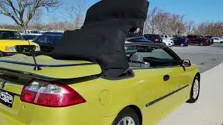 2004 Saab 9-3 Turbo Convertible Top Operation