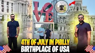 4th of July in Philly🇺🇸| Exploring America's Birthplace!