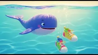 The Whale Who Wanted New Shoes | Funny Nursery Rhyme for Kids