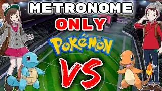 We Get Random STARTER POKEMON Who Only Have Metronome... Then We FIGHT!! - Pokemon Sword