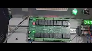 MODBUS RTU RS485 24KANAL ROLE KARTI