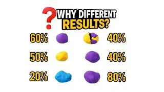 Can You Guess the Color Mix? Clay Color Percentage Challenge