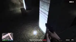 GTA Online: dodging a shotgun blast point blank.