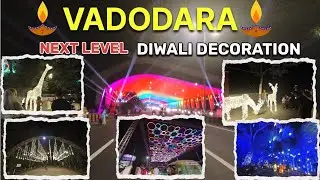 Vadodara Gets AMAZING Diwali Decoration With Next Level Lights