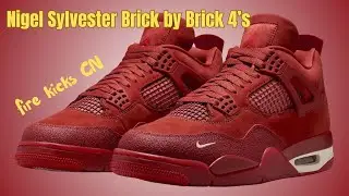 Fire Kicks CN : Jordan +Nigel Sylvester Brick by Brick 4's
