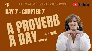 Proverbs 7 - Daily Wisdom for Parents and Life - A Proverb a Day with Ren&eacute; #StartYourDayWithWisdom