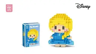 Speed Build Lego Nano Bricks - Elsa Frozen