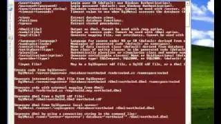 Using SqlMetal For Sql Compact Database