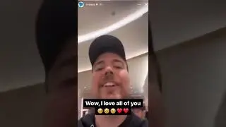 Mr.Beast shuts down a 3 story mall 🤯 #mrbeast #raplane
