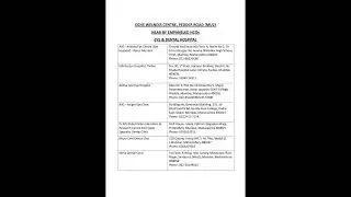 HOLIDAY LIST 2026 & NEAR BY HCOs