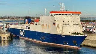 MV Norbay at Dublin, 18/1/24