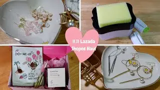 🛒11.11 Lazada Shopee Haul | Unboxing 📦 and Tita Finds | Budol For 12.12 Christmas Sale