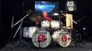 Ed Shaughnessy playing drums 'The Tonight Show with Johnny Carson' theme