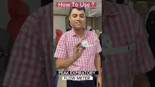 Peak Expiratory Flow Meter #pefr #pefm #asthma #assessment #monitoring #home #peakflowmeter
