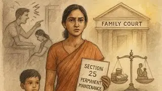 Permanent maintenance & Alimony - Section 25 - Hindu Marriage Act