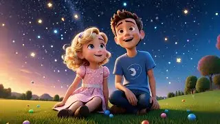 Counting Stars at Night | Bedtime Counting Song for Kids | Nursery Rhymes and Sleep Music