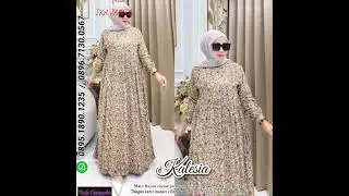 Gamis Mewah Tapi Murah | Model Gamis Terbaru 2026 2025 Cantik Lebaran Pengajian Kondangan