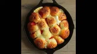 Pepperoni and Cheese Bite-Sized Appetizers #quickrecipes #snackideas