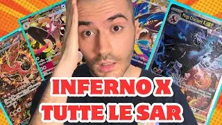 INFERNO X MEGA CHARIZARD X UFFICIALE TUTTE LE SAR POKEMON #pokemon #yt #pokemoncards 